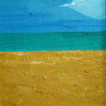 Beach with Sky Sign - bowmanoilpaintings.co.uk