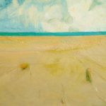 Recollections: Seascape with Shapes and Sand - bowmanoilpaintings.co.uk