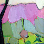 Landscape with Pink Cliff - bowmanoilpaintings.co.uk