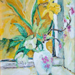 Lenten Lillies - bowmanoilpaintings.co.uk