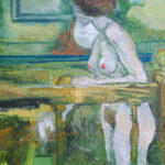 The End of the Bed - bowmanoilpaintings.co.uk